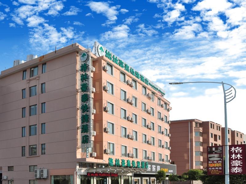 Greentree Inn Zhejiang Taizhou Tiantai Bus Station Express Hotel Luaran gambar