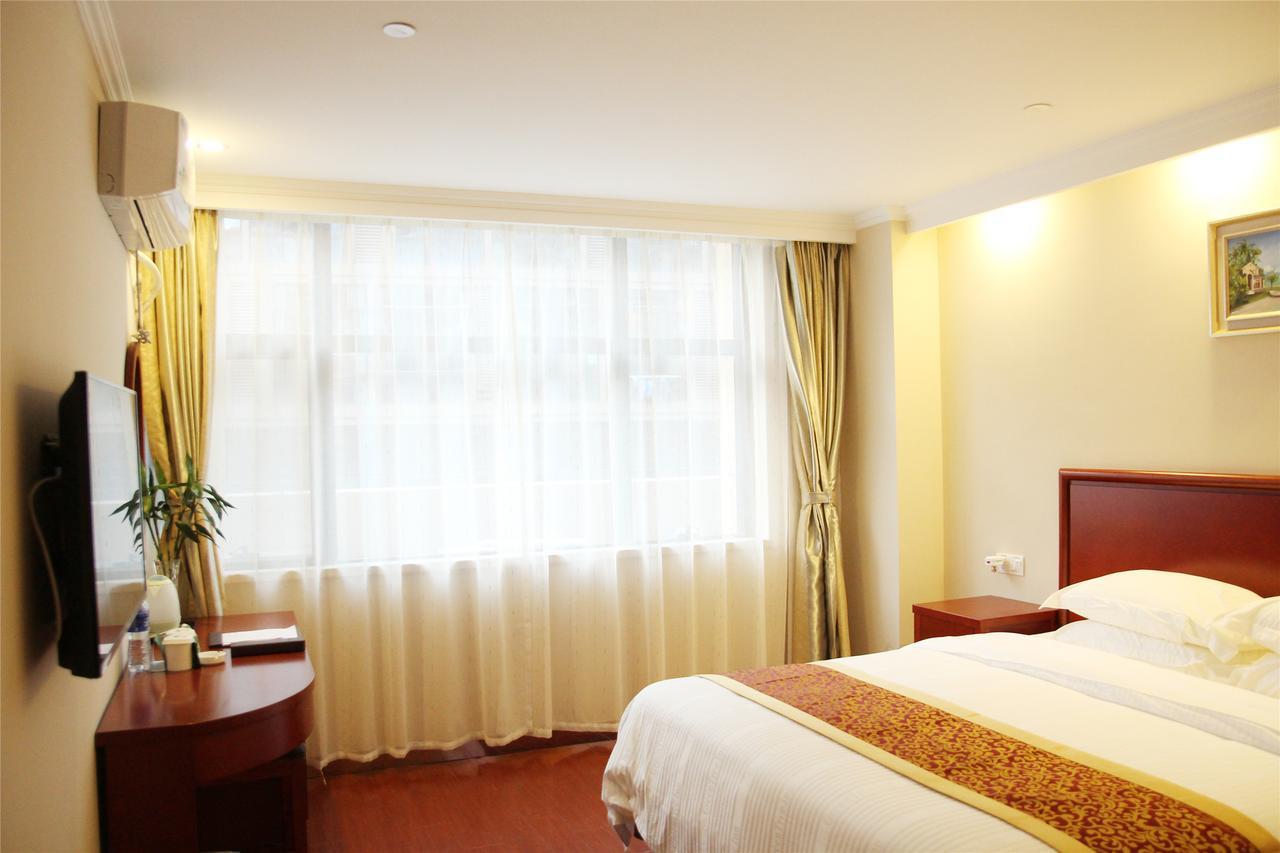 Greentree Inn Zhejiang Taizhou Tiantai Bus Station Express Hotel Luaran gambar