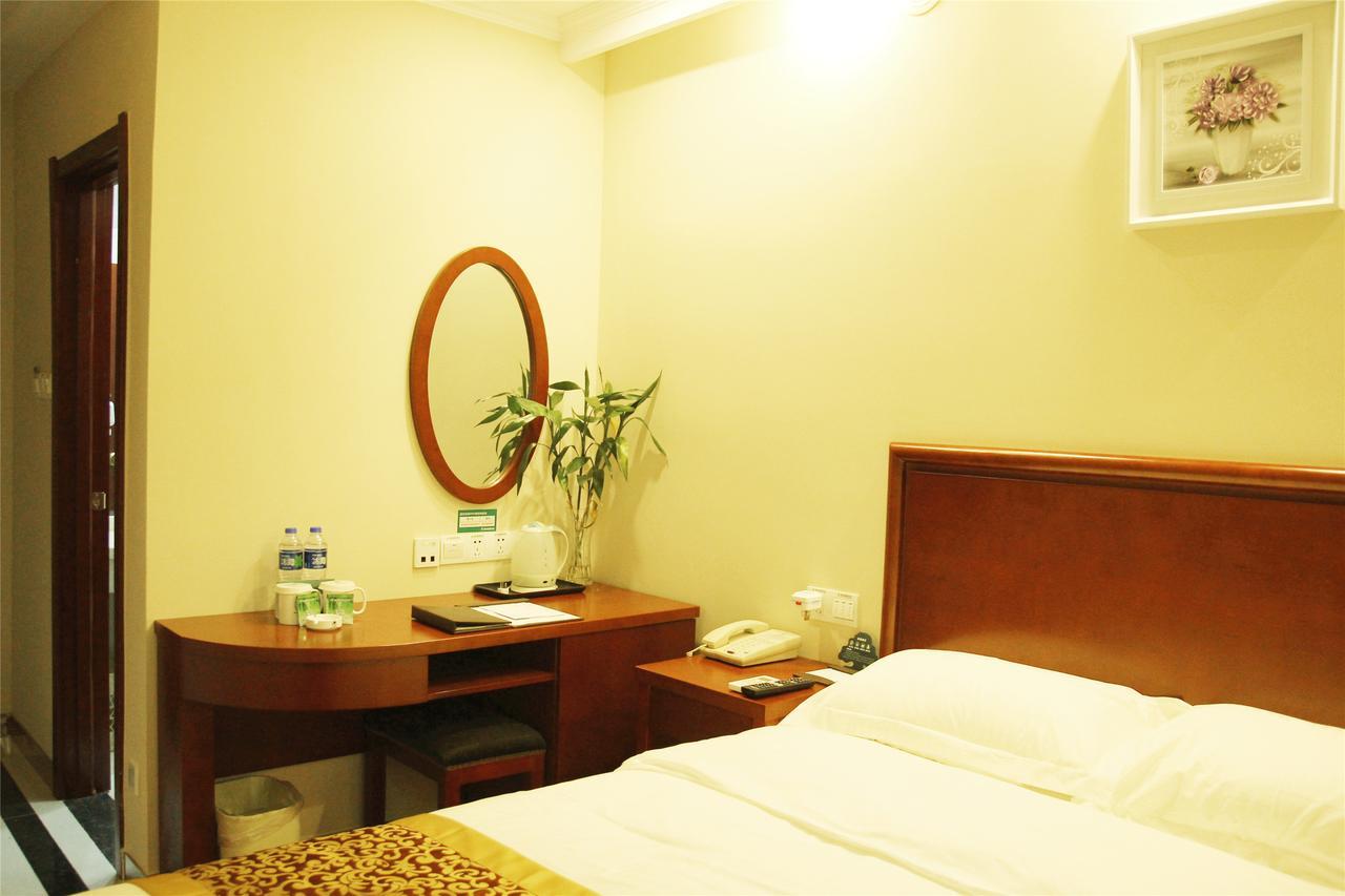 Greentree Inn Zhejiang Taizhou Tiantai Bus Station Express Hotel Luaran gambar