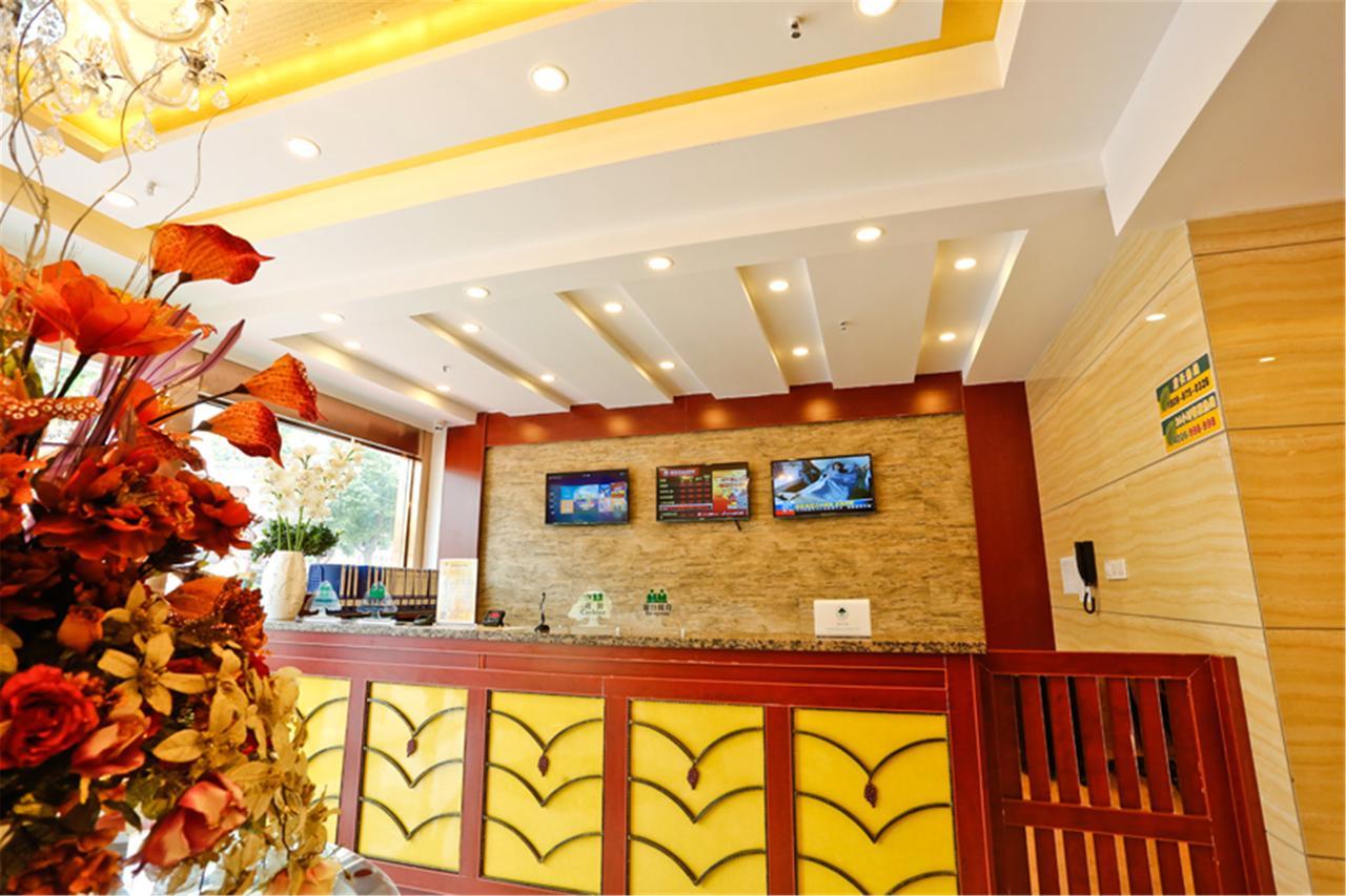 Greentree Inn Zhejiang Taizhou Tiantai Bus Station Express Hotel Luaran gambar