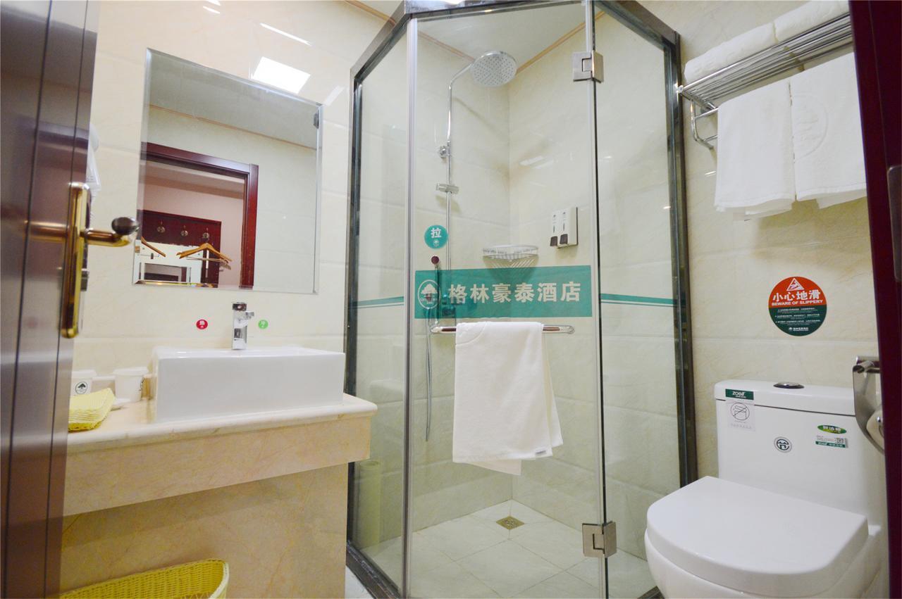 Greentree Inn Zhejiang Taizhou Tiantai Bus Station Express Hotel Luaran gambar