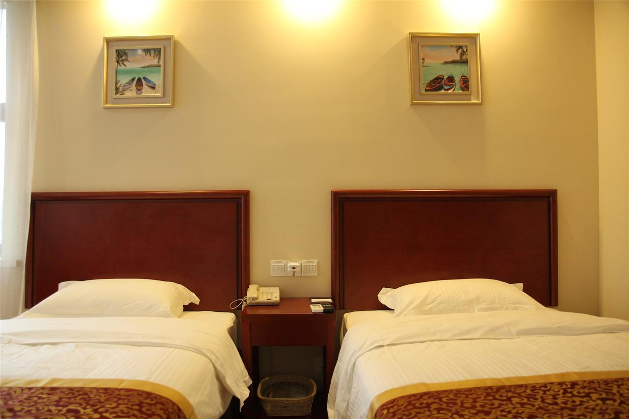 Greentree Inn Zhejiang Taizhou Tiantai Bus Station Express Hotel Luaran gambar