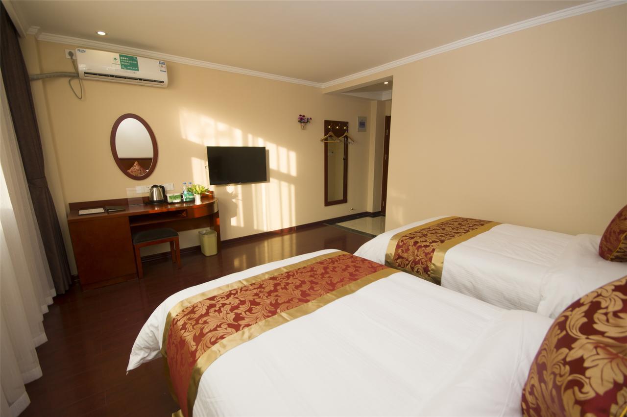 Greentree Inn Zhejiang Taizhou Tiantai Bus Station Express Hotel Luaran gambar